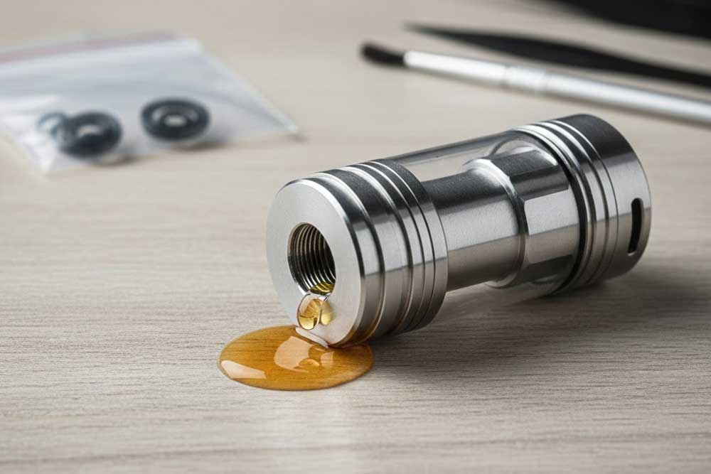 E-Zigarette läuft aus? So kriegst du jeden Verdampfer trocken!