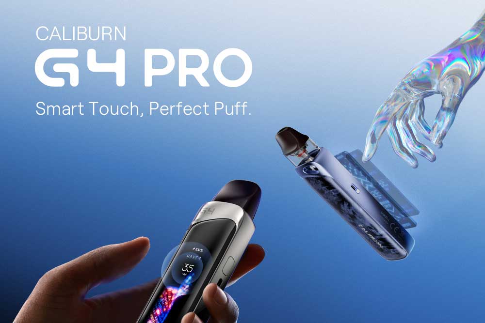 uwell caliburn g4 pro e-zigaretten set Uwell Caliburn G4 Pro E-Zigaretten Set ✓ 1800 mAh ✓ Touchscreen