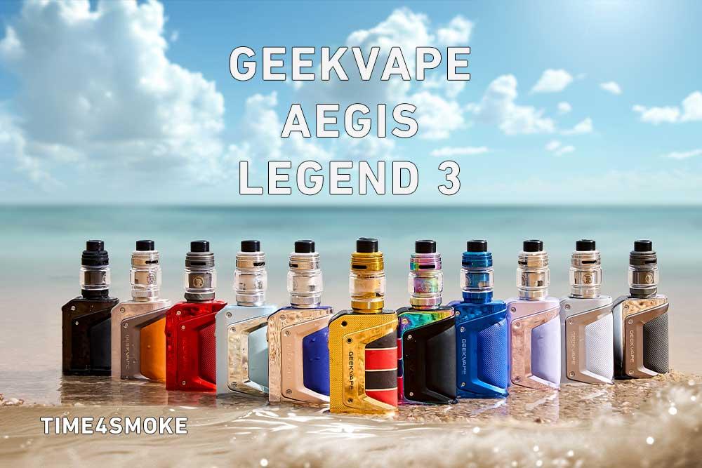 GeekVape Aegis Legend 3 Kit: 7 Fakten zum Kraftpaket