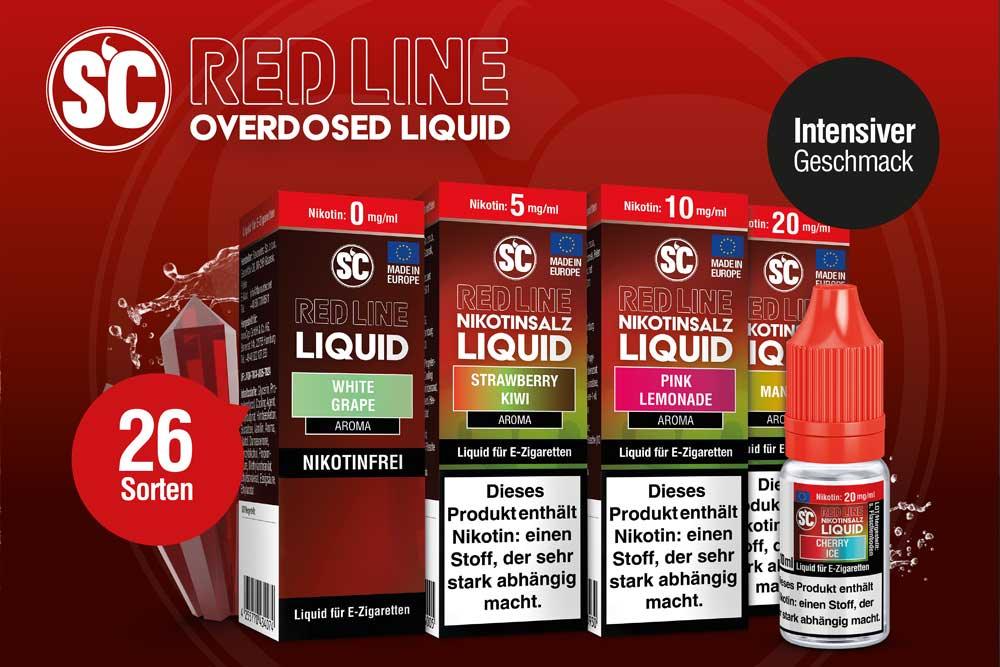 Was macht die SC Red Line Nikotinsalz Liquids so besonders? Was macht die SC Red Line Nikotinsalz Liquids so besonders?