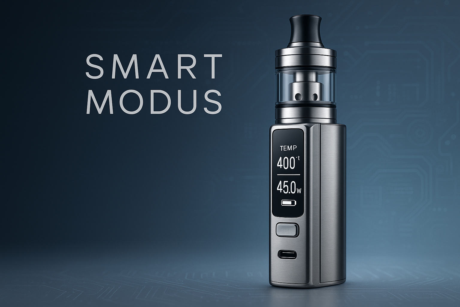 Smart Modus bei E-Zigaretten Intelligentes Dampfen Smart Modus bei E-Zigaretten Intelligentes Dampfen