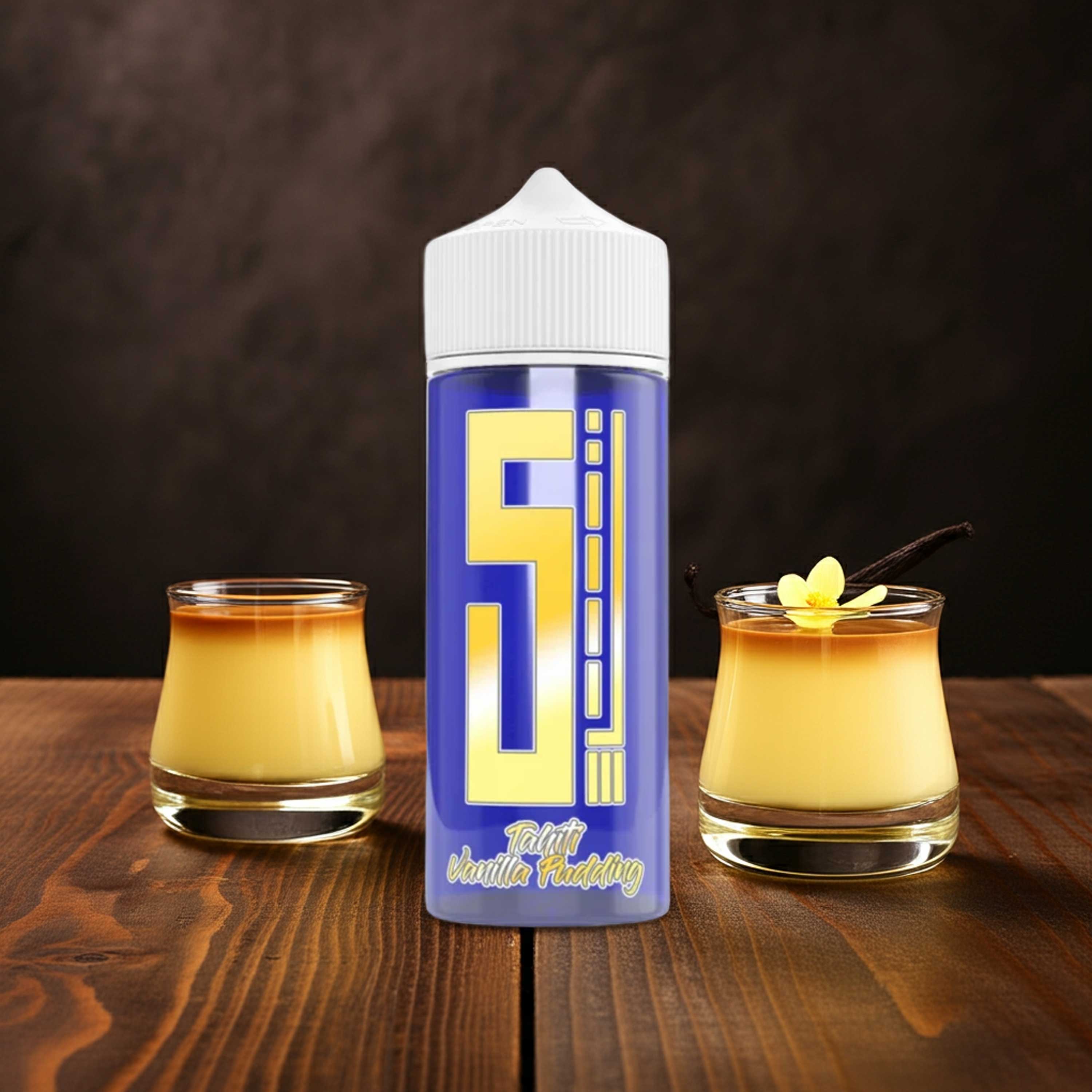 5EL - Blue Overdosed - Tahiti Vanilla Pudding - Longfill Aroma 10 ml