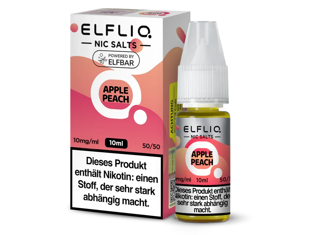 ELFLIQ - Apple Peach - Nikotinsalz Liquid - 10 mg/ml time4smoke.de