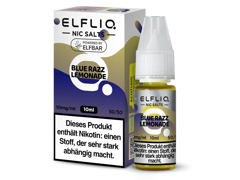ELFLIQ - Blue Razz Lemonade - Nikotinsalz Liquid - 10 mg/ml time4smoke.de