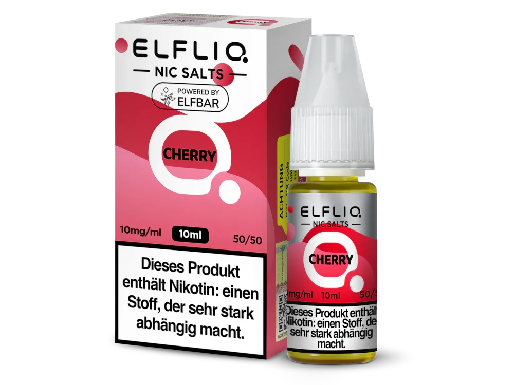 ELFLIQ - Cherry - Nikotinsalz Liquid - 10 mg/ml time4smoke.de