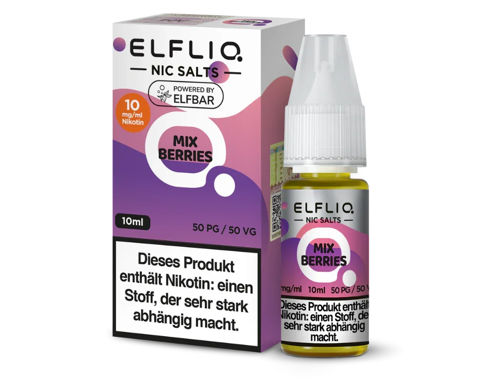 ELFLIQ - Mix Berries - Nikotinsalz Liquid - 1er Packung / 10 mg/ml time4smoke.de