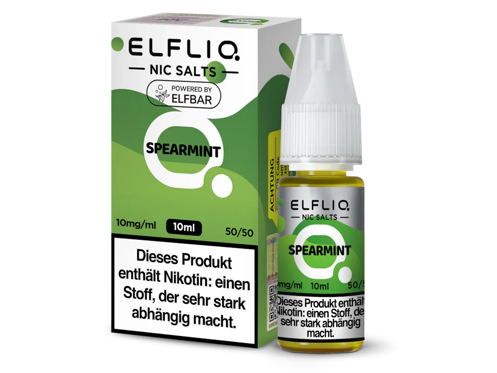 ELFLIQ - Spearmint - Nikotinsalz Liquid - 10 mg/ml time4smoke.de