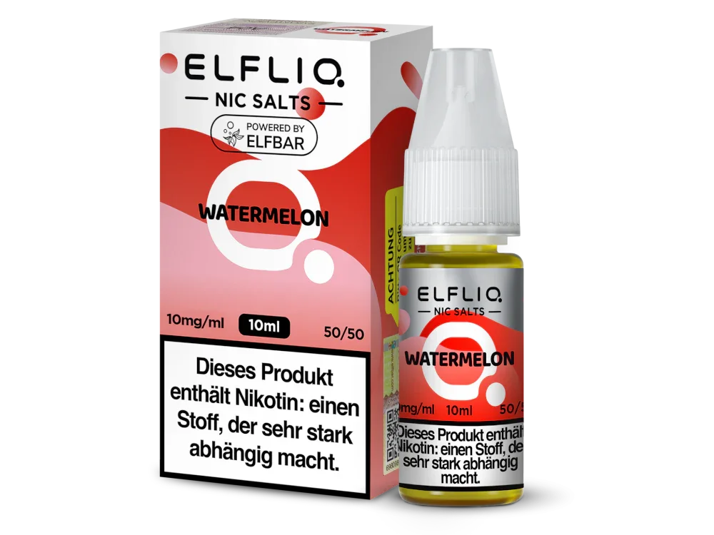 ELFLIQ - Watermelon - Nikotinsalz Liquid - 10 mg/ml time4smoke.de
