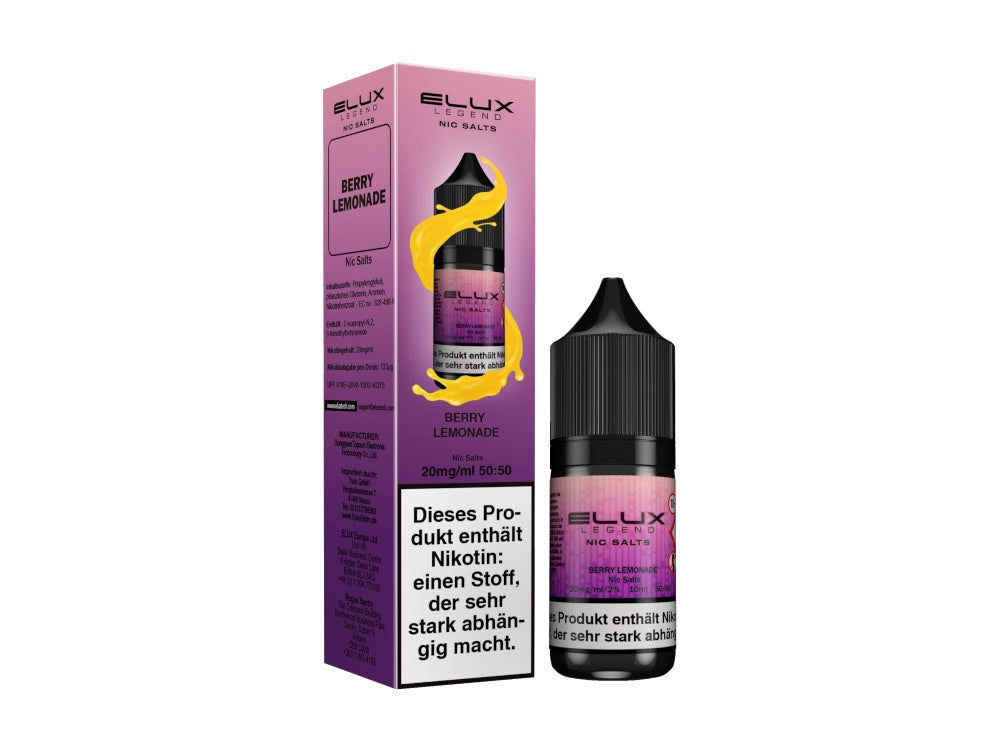 Elux - Legend - Berry Lemonade - Nikotinsalz Liquid