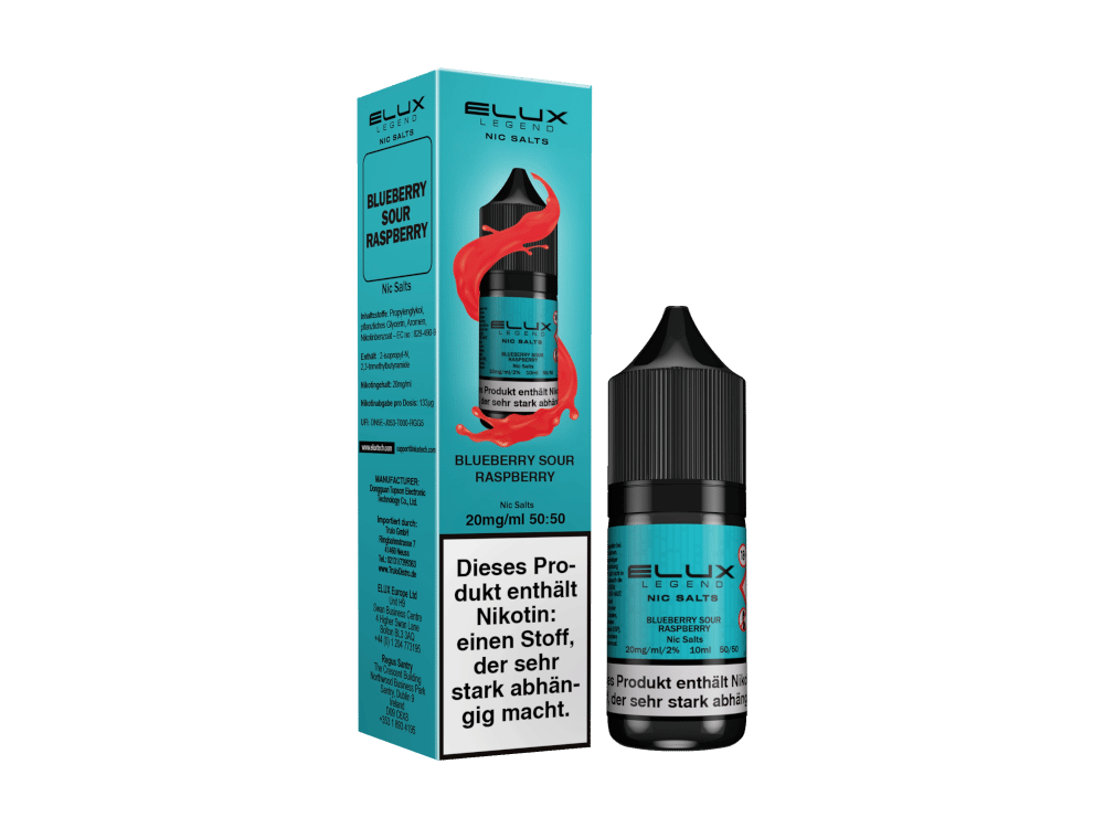 Elux - Legend - Blueberry Sour Raspberry - Nikotinsalz Liquid