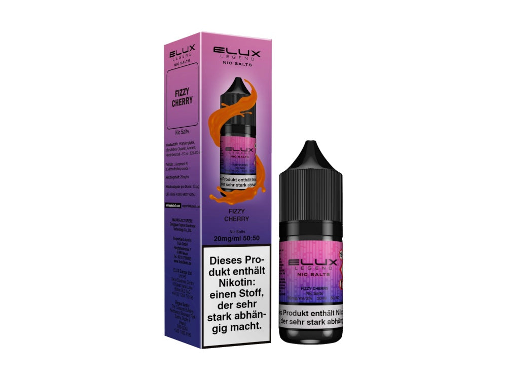 Elux - Legend - Fizzy Cherry - Nikotinsalz Liquid