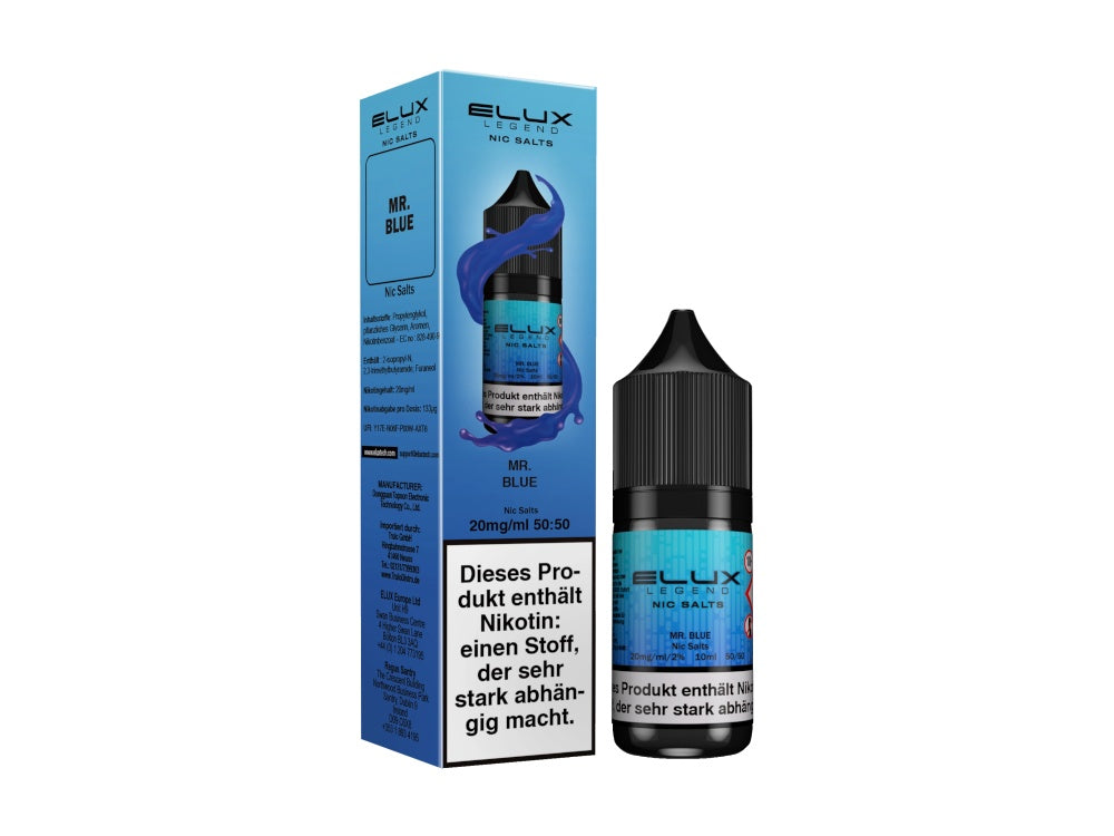Elux - Legend - Mr. Blue - Nikotinsalz Liquid