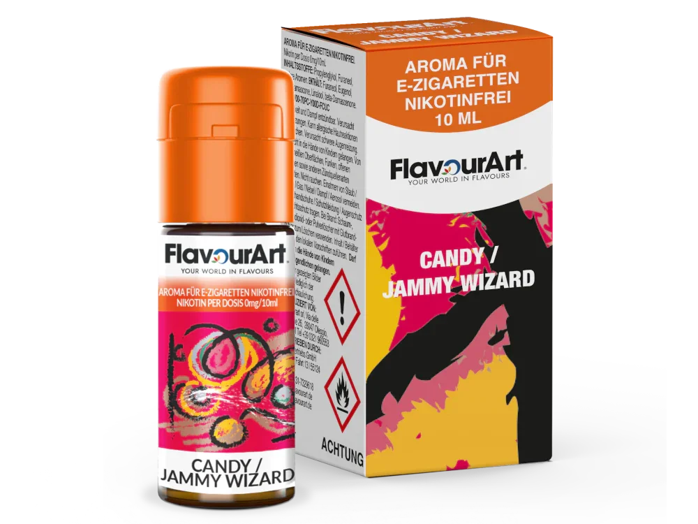 FlavourArt - Aroma 10 ml - Candy Jammy Wizard - Candy Jammy Wizard / 1er Packung time4smoke.de