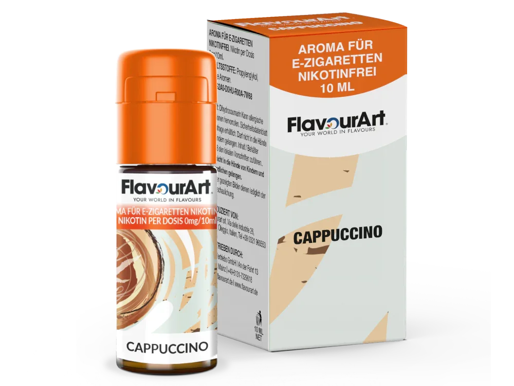 FlavourArt - Aroma 10 ml - Cappuccino - Cappuccino / 1er Packung time4smoke.de