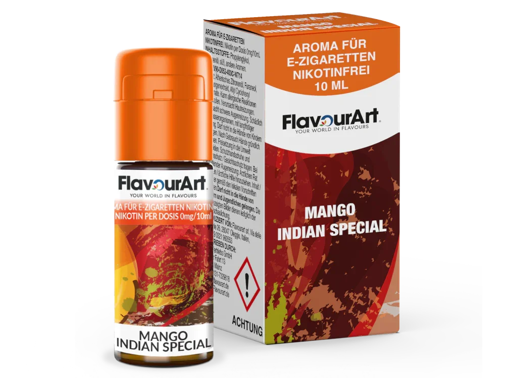FlavourArt - Aroma 10 ml - Mango Indian Special - Mango Indian Special / 1er Packung time4smoke.de