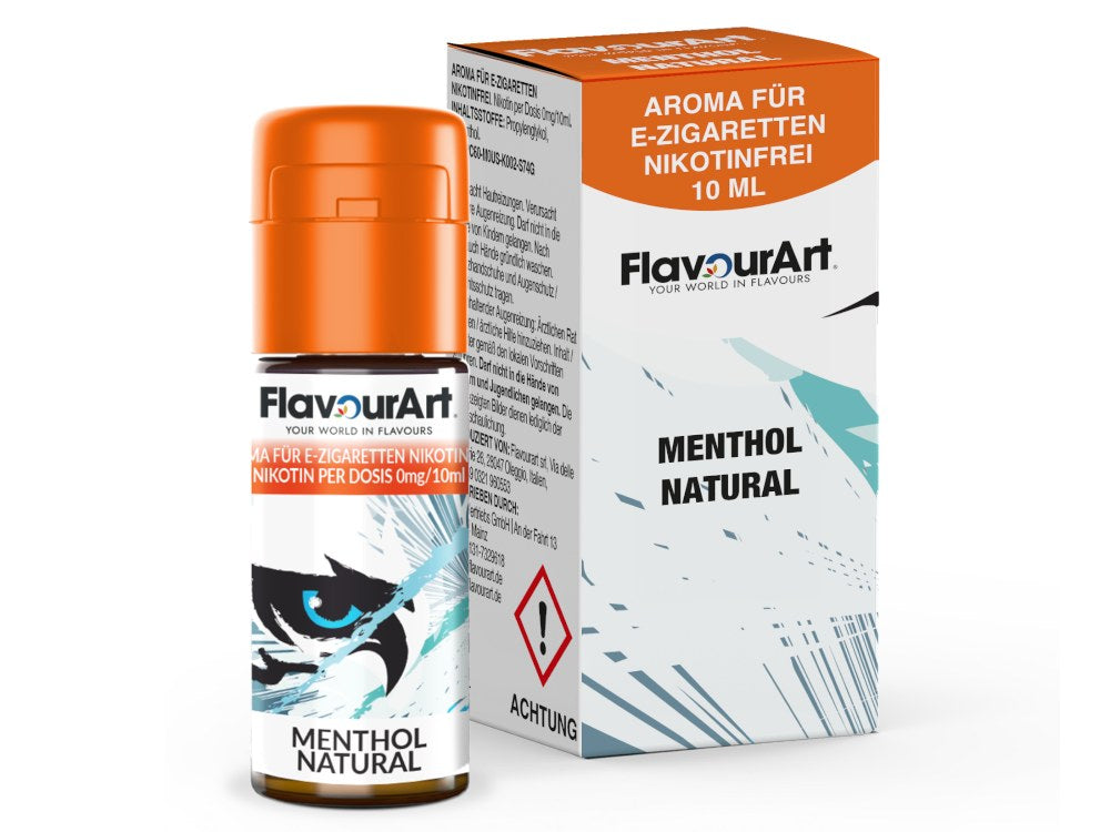 FlavourArt Menthol Natural Aroma  10 ml | Frisch