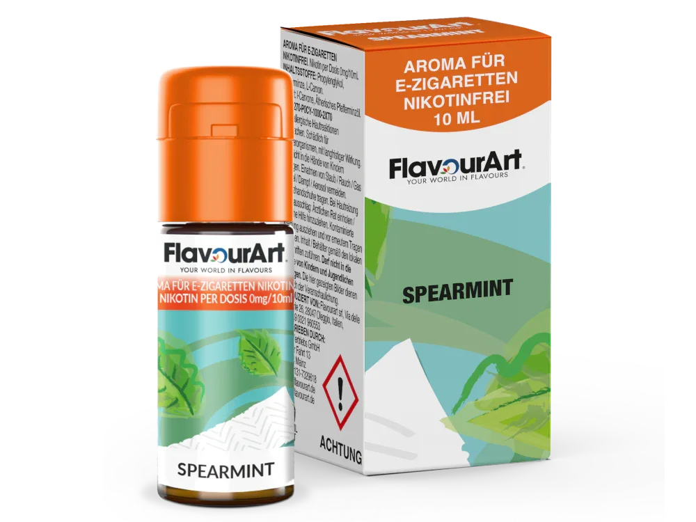 FlavourArt - Aroma 10 ml - Spearmint - Spearmint / 1er Packung time4smoke.de