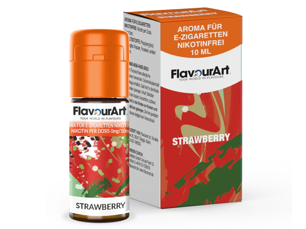 FlavourArt - Aroma 10 ml - Strawberry - Strawberry / 1er Packung time4smoke.de