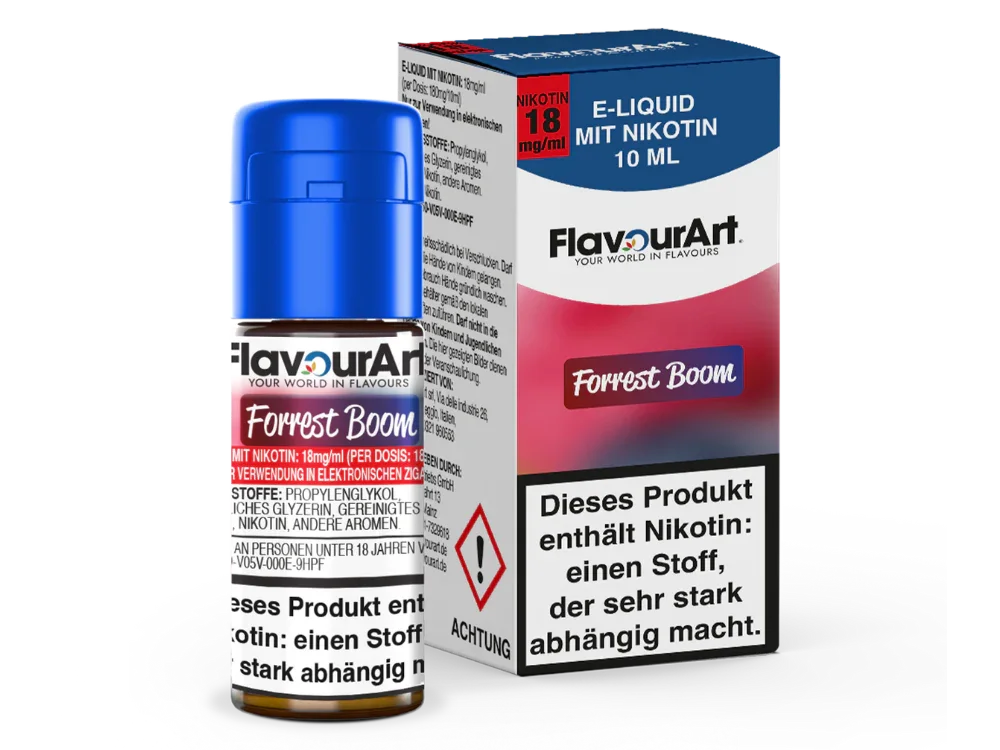 FlavourArt - E-Zigaretten Liquid - Forrest Boom - Forrest Boom / 1er Packung / 4,5 mg/ml time4smoke.de