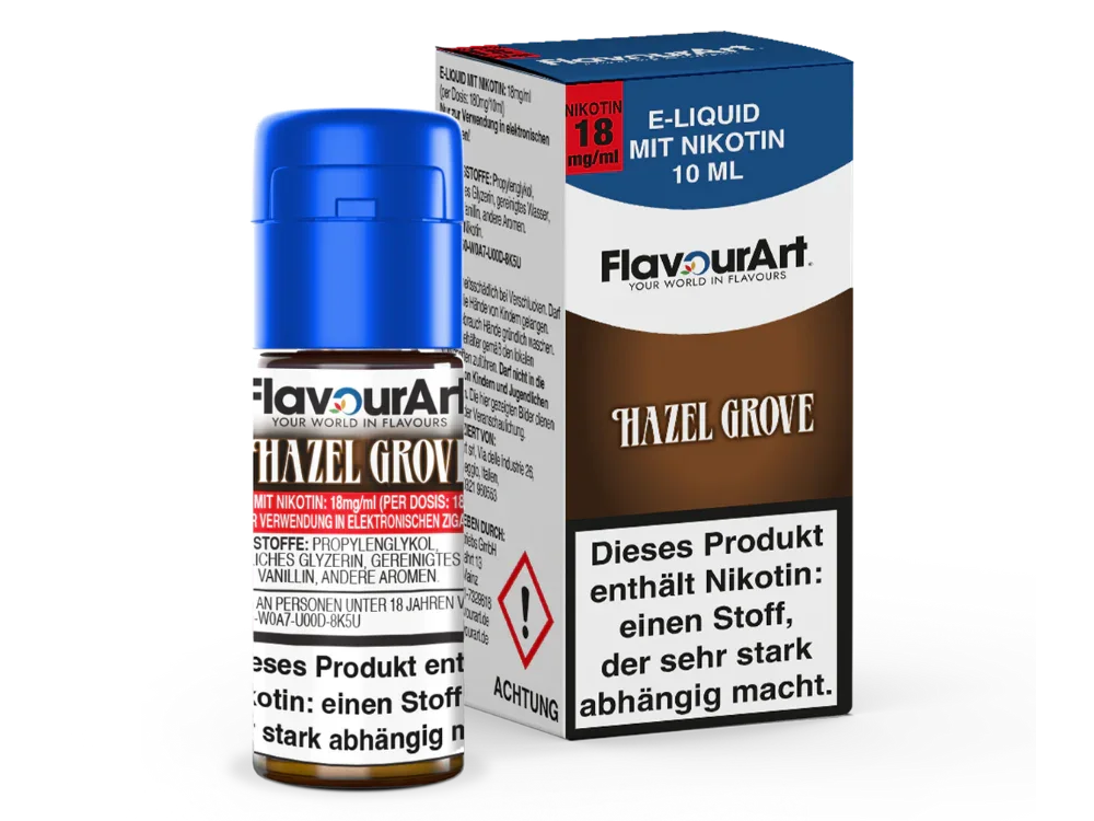 FlavourArt - E-Zigaretten Liquid - Hazel Grove - Hazel Grove / 1er Packung / 4,5 mg/ml time4smoke.de
