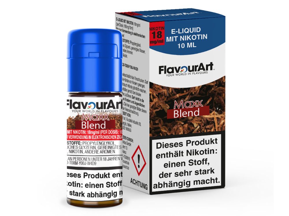 FlavourArt Maxx-Blend E-Zigaretten Liquid FlavourArt Maxx-Blend E-Zigaretten Liquid