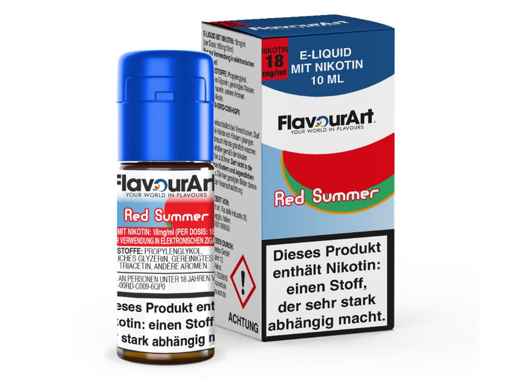 FlavourArt - E-Zigaretten Liquid - Red Summer