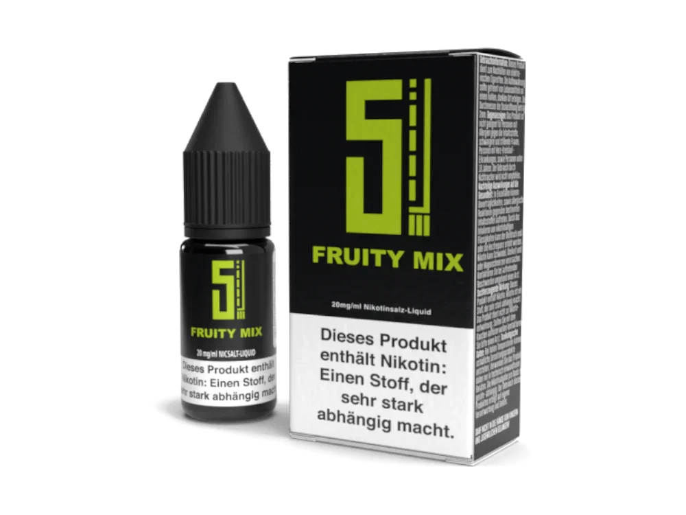 5EL - Fruity Mix - Nikotinsalz Liquid - time4smoke