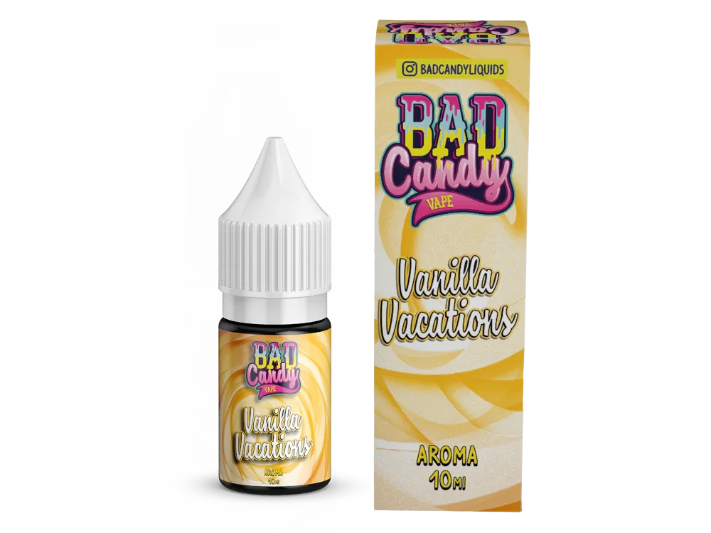 Bad Candy Liquids - Vanilla Vacations - Aroma 10 ml - Vanilla Vacations / 1er Packung time4smoke.de