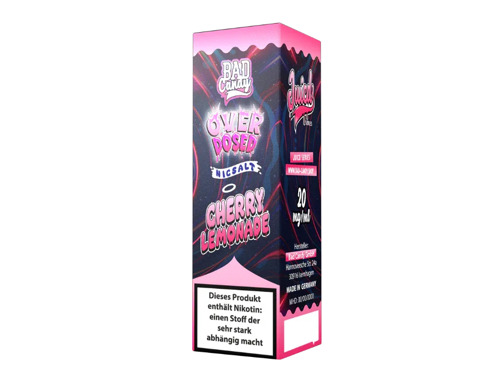 Bad Candy Liquids - Juicd - Cherry Lemonade - Nikotinsalz Liquid - Cherry Lemonade / 1er Packung / 10 mg/ml time4smoke.de