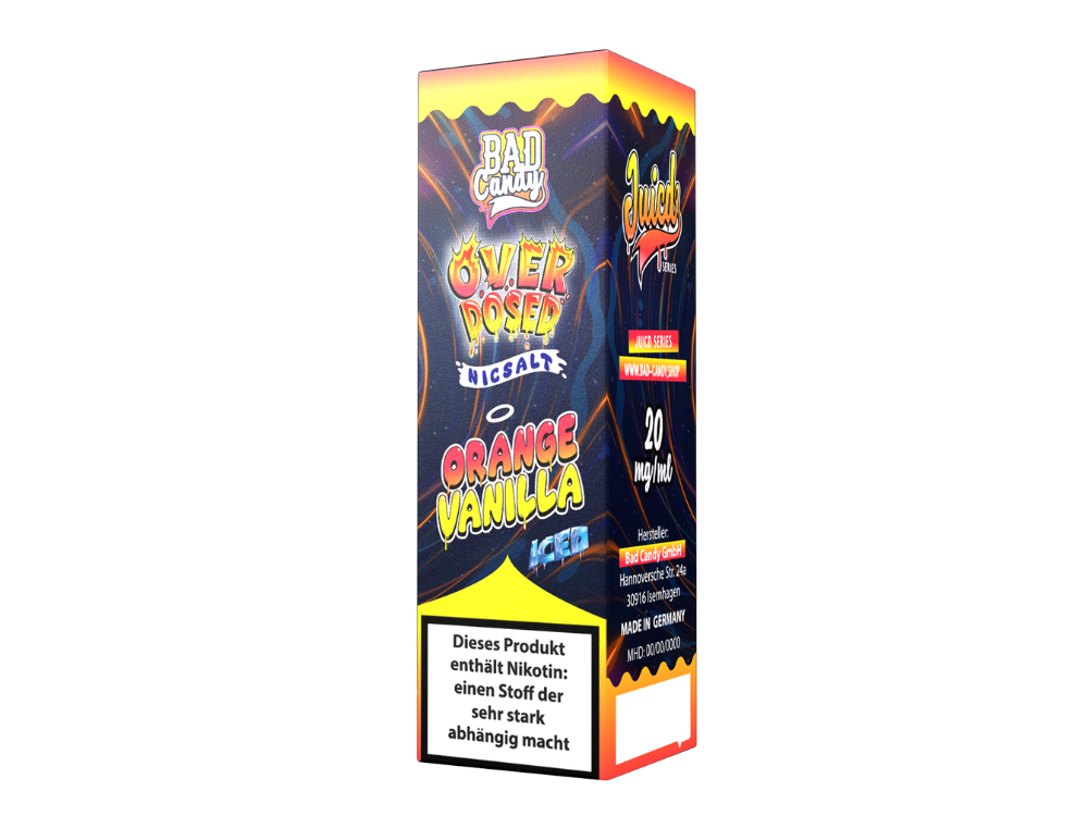 Bad Candy Liquids - Juicd - Orange Vanilla - Nikotinsalz Liquid - time4smoke