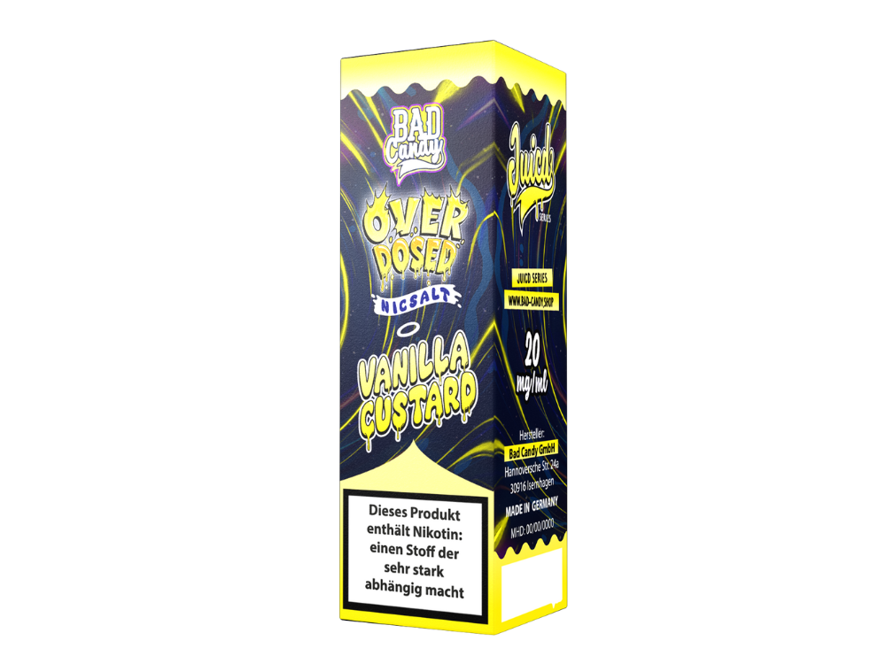 Bad Candy Liquids - Juicd - Vanilla Custard - Nikotinsalz Liquid - time4smoke