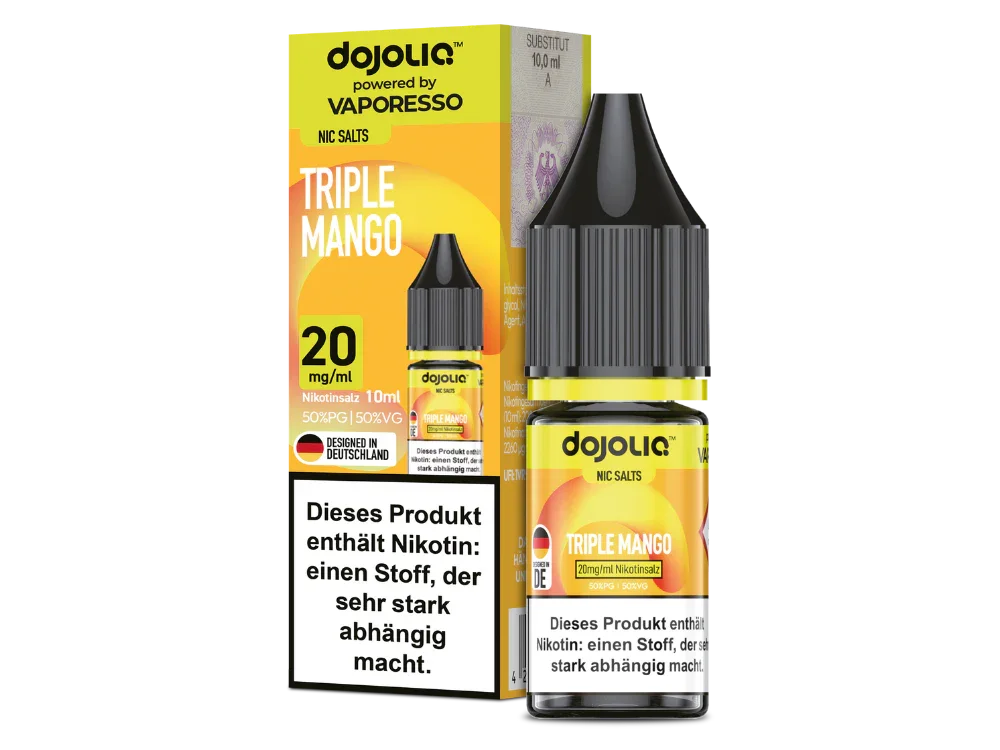 Dojoliq - Nikotinsalz Liquid - Triple Mango - time4smoke