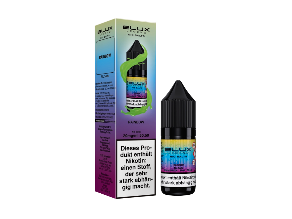 Elux - Legend - Rainbow - Nikotinsalz Liquid - time4smoke