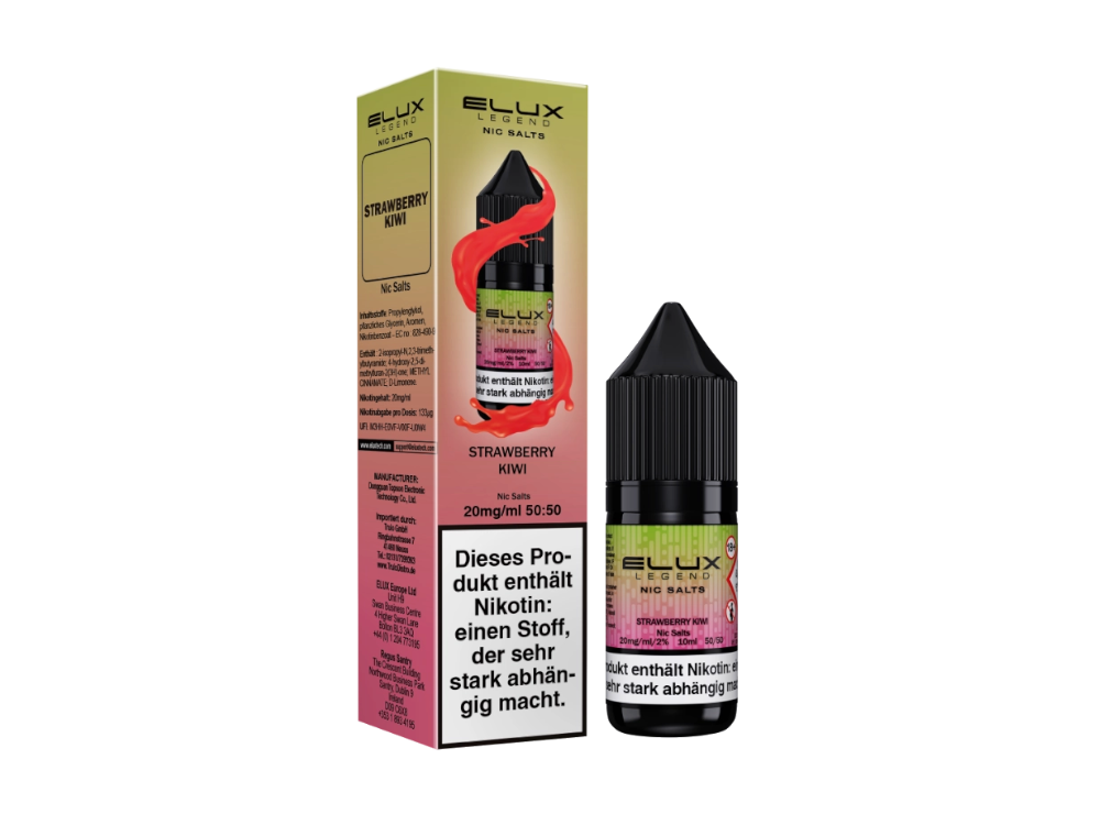 Elux - Legend - Strawberry Kiwi - Nikotinsalz Liquid - time4smoke