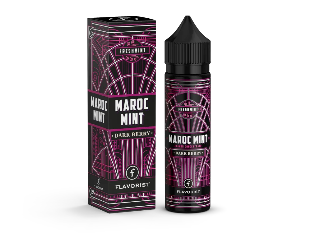 Flavorist - Maroc Mint - Dark Berry - Longfill Aroma 10 ml - Dark Berry / 1er Packung time4smoke.de