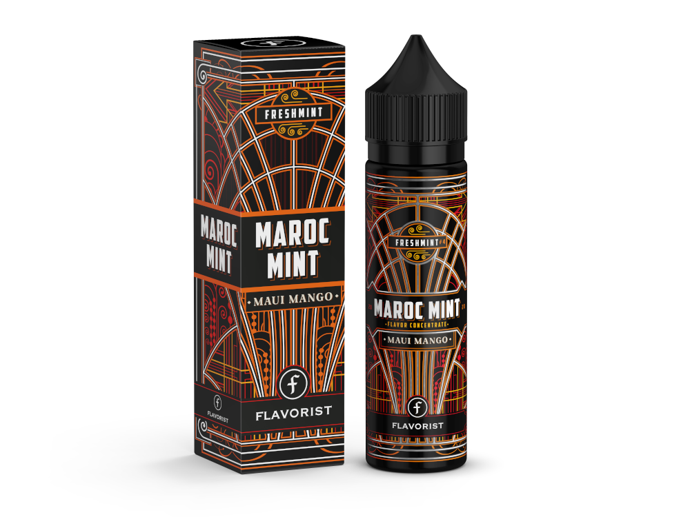 Flavorist - Maroc Mint - Maui Mango - Longfill Aroma 10 ml - time4smoke