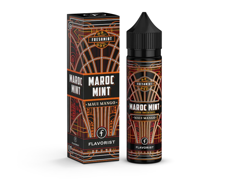 Flavorist - Maroc Mint - Maui Mango - Longfill Aroma 10 ml - Maui Mango / 1er Packung time4smoke.de