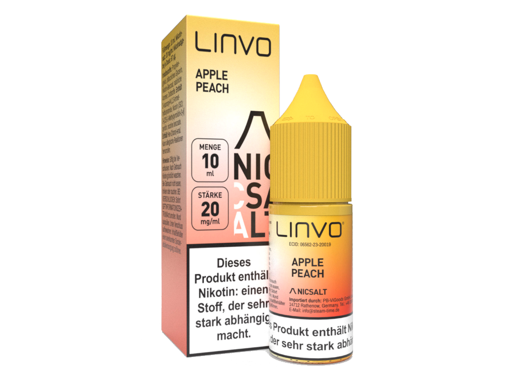 Linvo - Apple Peach - Nikotinsalz Liquid - time4smoke