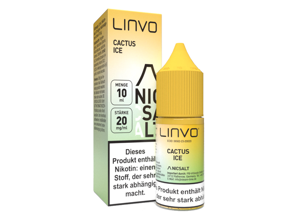Linvo - Cactus Ice - Nikotinsalz Liquid - time4smoke