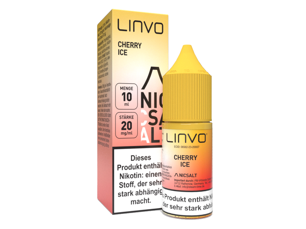 Linvo - Cherry Ice - Nikotinsalz Liquid - time4smoke