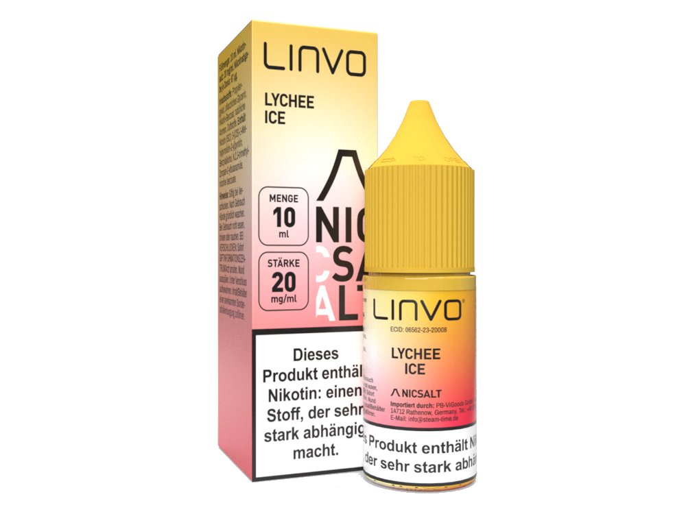 Linvo - Lychee Ice - Nikotinsalz Liquid - time4smoke