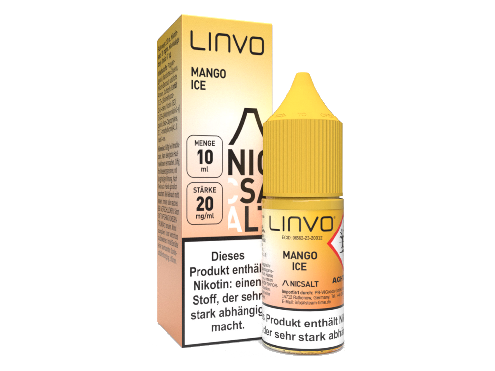 Linvo - Mango Ice - Nikotinsalz Liquid - time4smoke