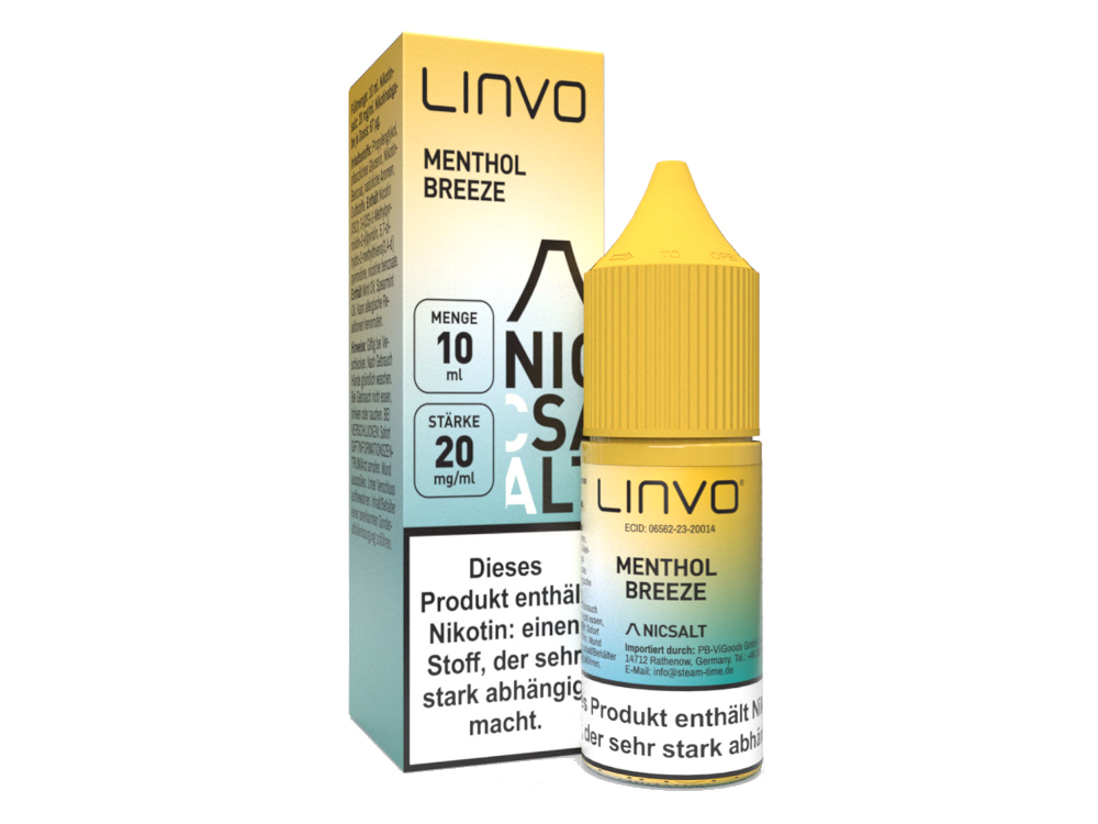 Linvo - Menthol Breeze - Nikotinsalz Liquid - time4smoke