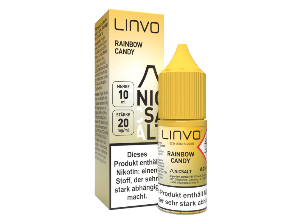 Linvo - Rainbow Candy - Nikotinsalz Liquid - time4smoke
