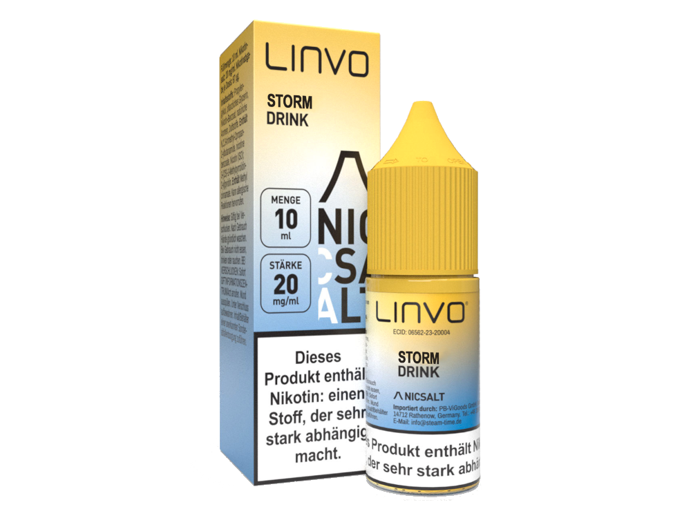 Linvo - Storm Drink - Nikotinsalz Liquid - time4smoke