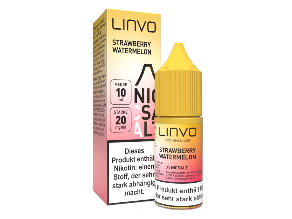 Linvo - Strawberry Watermelon - Nikotinsalz Liquid - time4smoke
