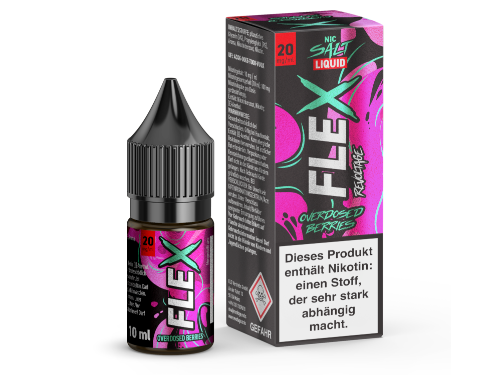 Revoltage - FLEX - Berries - Nikotinsalz Liquid - time4smoke