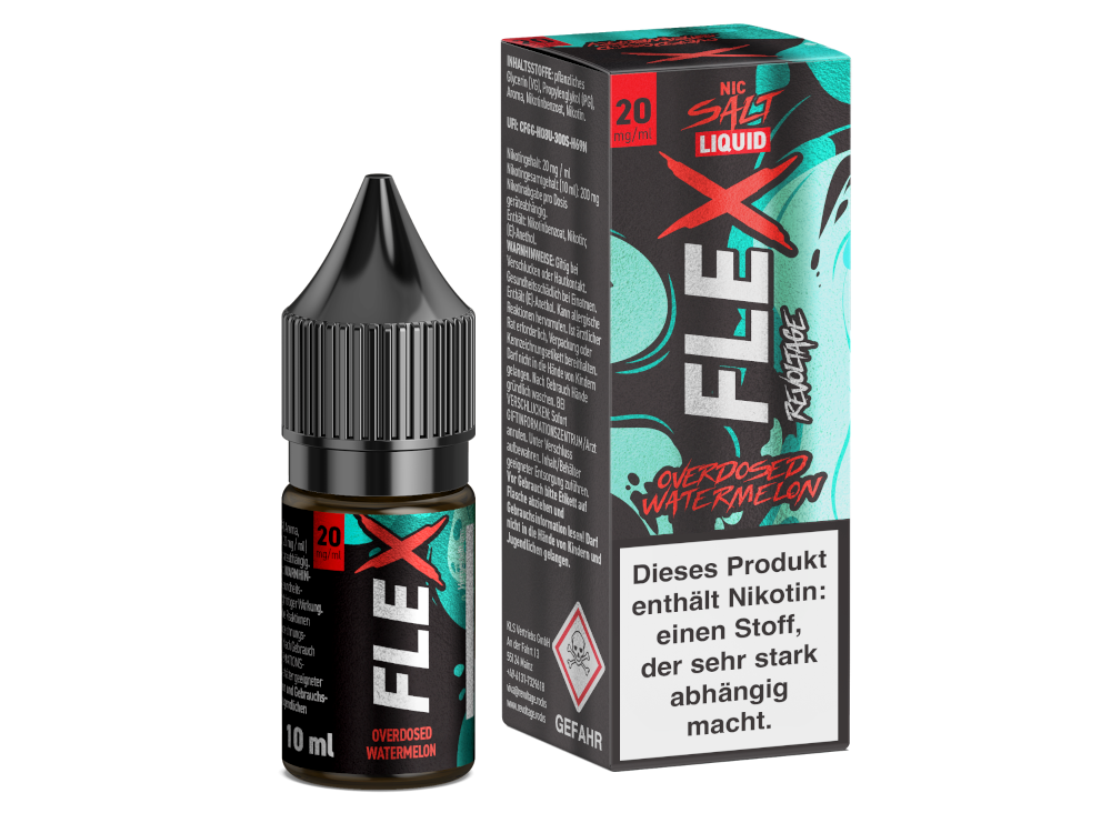 Revoltage - FLEX - Watermelon - Nikotinsalz Liquid - time4smoke