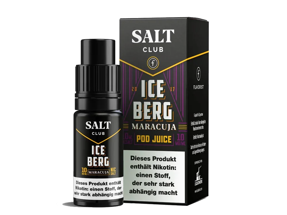 Flavorist - Iceberg - Maracuja - Nikotinsalz Liquid - Maracuja / 1er Packung / 10 mg/ml time4smoke.de
