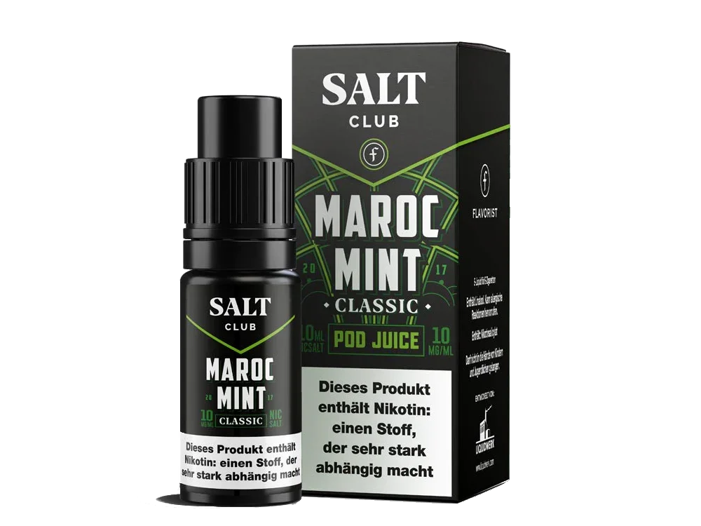 Flavorist - Maroc Mint - Classic - Nikotinsalz Liquid - Classic / 1er Packung / 10 mg/ml time4smoke.de